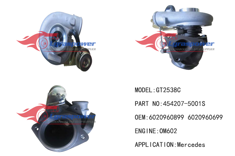 237.. GT2538C  454207-1  OM602, OM602 DE 29 LA