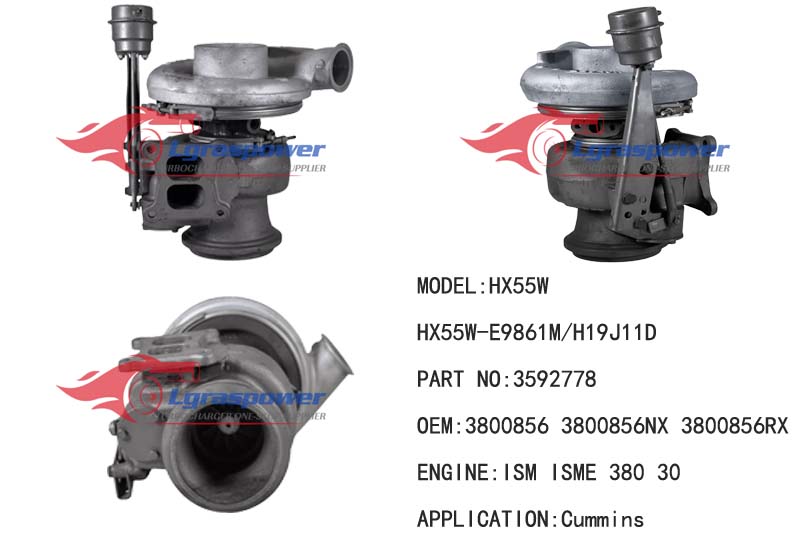 222.. HX55  3592778    3800856  1998-12 Cummins Various, Industrial Diesel Ceco ISM Engine