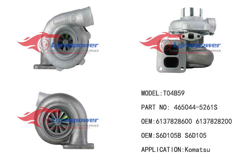292.. TB4B59   465044-261 S6D105B, S6D105, S6D105-1, S6AD105, S6D105B1-A