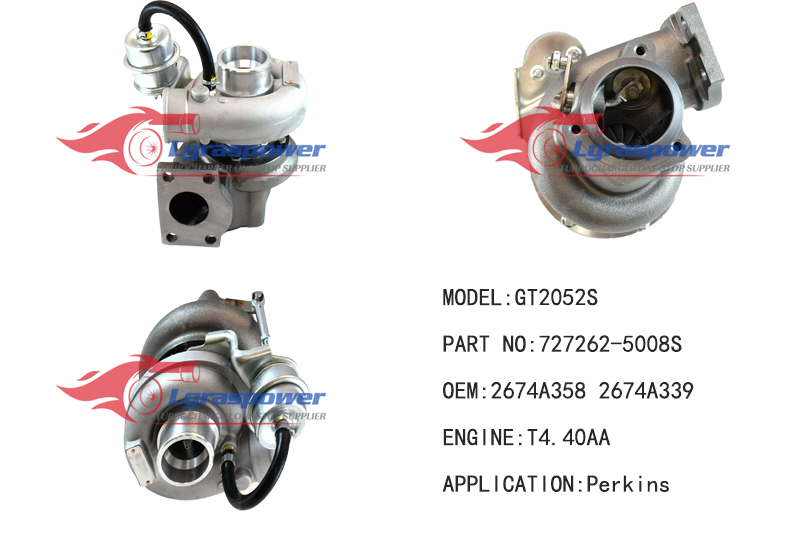 336 GT2052S  727262-8 2674A358, 2674A339