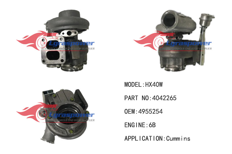 92 HX40W 4042265 4042266 4955254 6B Turbo Turbocharge
