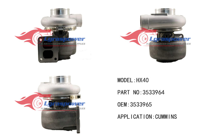 83 HX40 3533964 4027309  3533965 4027398 Turno Turbocharge