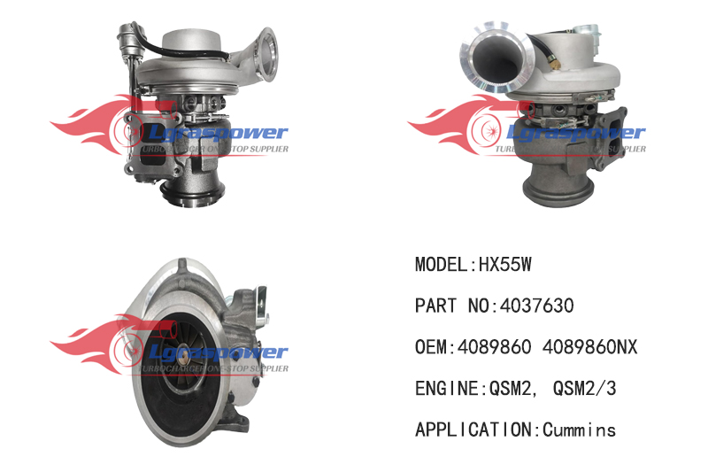 224… HX55W  4037629 2003- Cummins Front End Loader, Excavator with QSM4 TIER 3 E