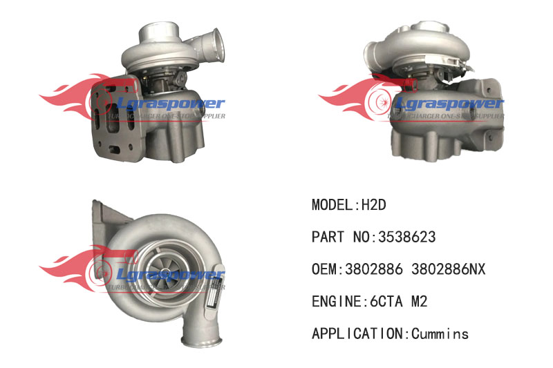 176 H2D 3538623 3538624 3538624H 3802886 3802886NX 3802886RX 6CTA M2 3545751 Turbo Turbocharge