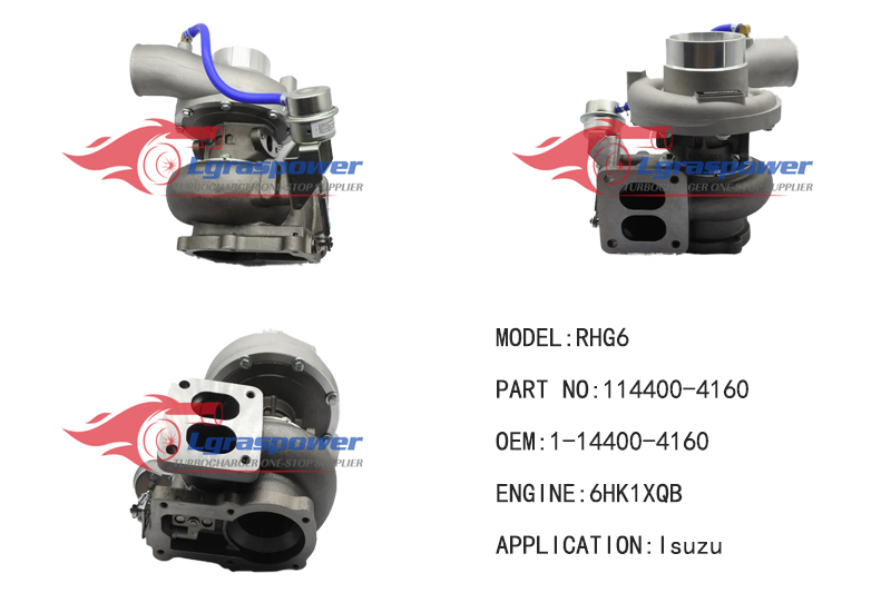 729 RHG6 114400-4160 VA570043 6HK1XQB Turbo Turbocharge