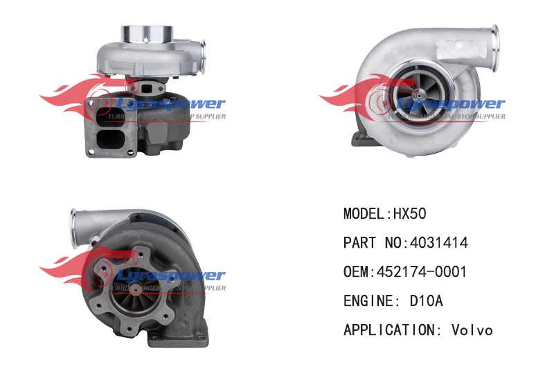 142 HX50 4031414 8194432  4033713  4031414 452174-0001 D10A TURBO TURBOCHARGE