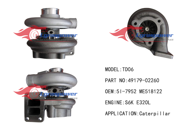 621 TD06 49179-02260   5I7952, 5I-7952, ME518122, 518122