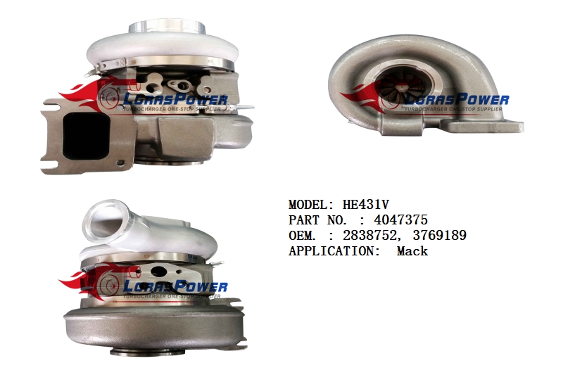 1036,HE431V,4047375,2838752, 3769189, 4046523, 4047376, 4047374, 3776441, 3776442, 2835102, 2838753, 3791497, 3791498, 3791484RV,Turbo,Turbocharger