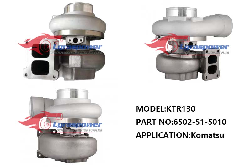 (English) 852,KTR130,6502-51-5010,Turbo,Turbocharger