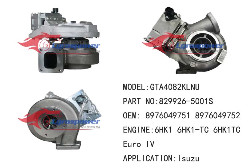 (中文) 631 	GTA4082KLNU 829926-5001S 8976049751 6HK1 Turbo Turbocharge