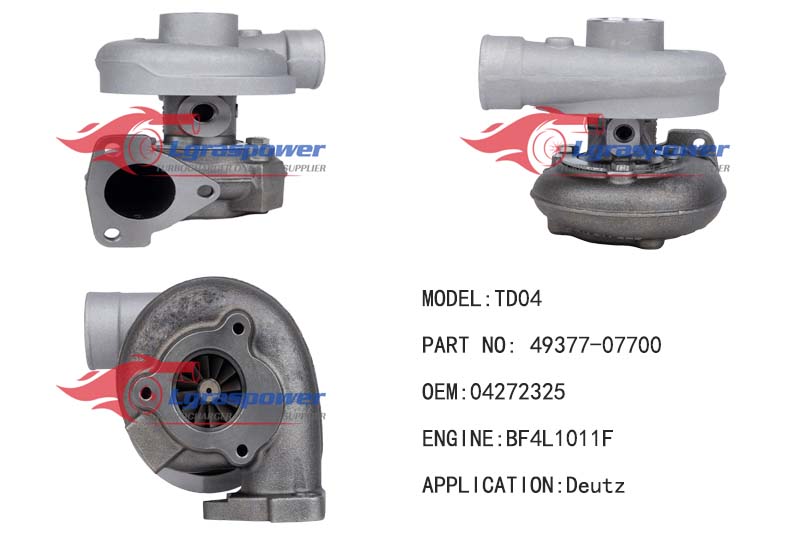 (中文) 1553 TD04  49377-07700 04272325KZ, 04272325EY0138, 4272325EY0138, 04272458EY0138, 4272458EY0138, 4272325 	BF4L1011F 49177-08630 Turbocharge