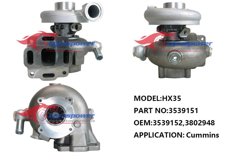 HX35,3539151,3539152,3802948,Turbo,Turbocharger