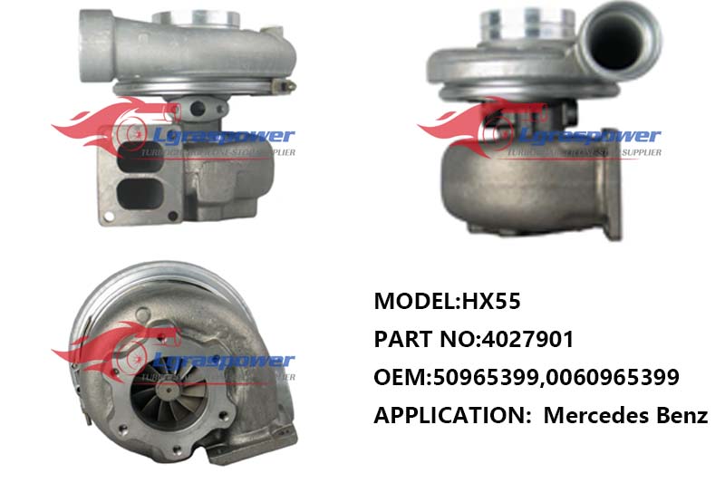 (中文) 1725,HX55,4027901,50965399,0060965399, A0060965399, , 60965499, 60967399, A0060695499,Turbo,Turbocharger