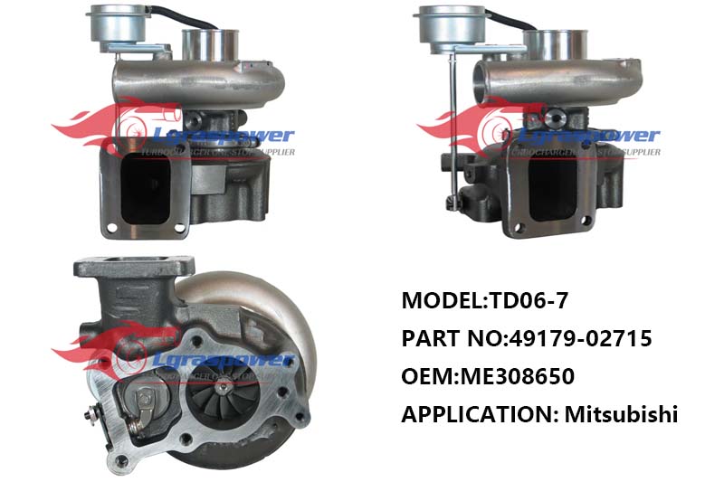 (中文) 1651,TD06-7,49179-02715,ME308650,Turbo,Turbocharger