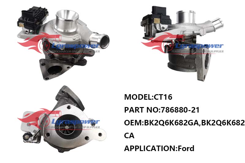1512,CT16,786880-21,BK2Q6K682GA, BK2Q-6K682-GA, BK2Q6K682CA, BK2Q-6K682-CA, 1741779,Turbo,Turbocharger