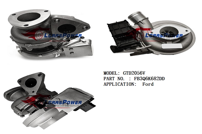1732,GTD2056V,FB3Q6K682DD,822182-0004 822182-5004S 822182-4,Turbo,Turbocharger