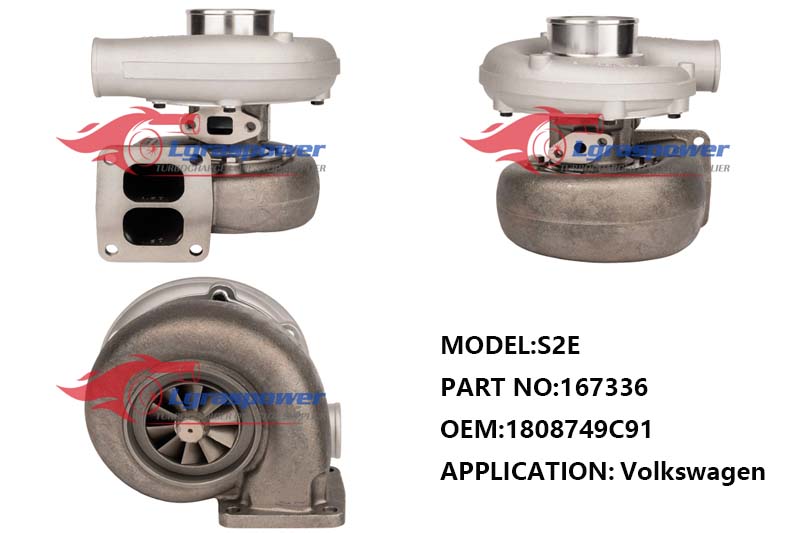 1703,S2E,167336,1808749C91, 811847C91,18103,Turbo,Turbocharger