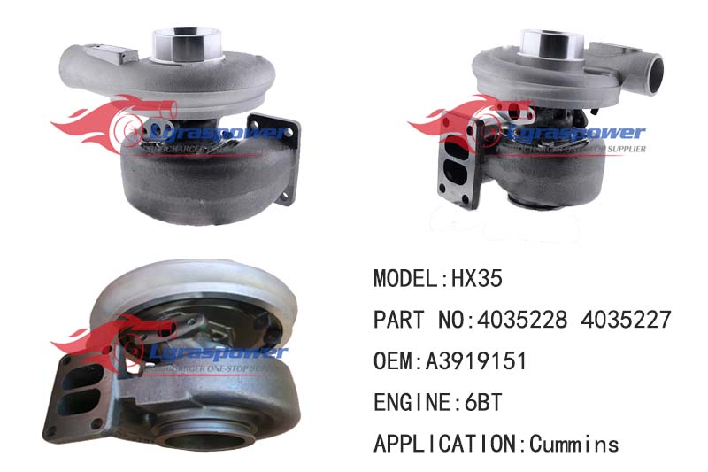 (中文) 947  HX35 4035228 4035227 A3919151 6BT Turbocharge