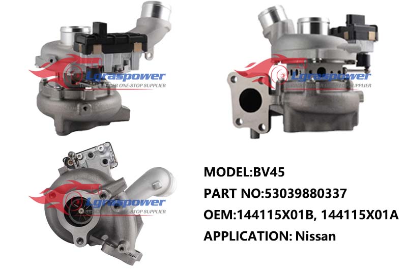 862,BV45,53039880337,144115X01B,144115X01A,14411-5X01B,14411-5X01A,Turbo,Turbocharger