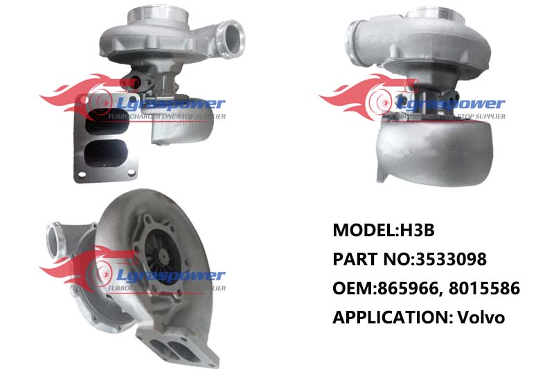 1224,H3B,3533098,865966, 8015586, 99462919,Turbo,Turbocharger
