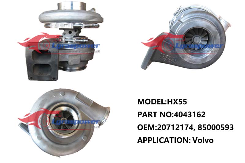 199,HX55,4043162,20712174,85000593,85000645,20857656,Turbo,Turbocharger