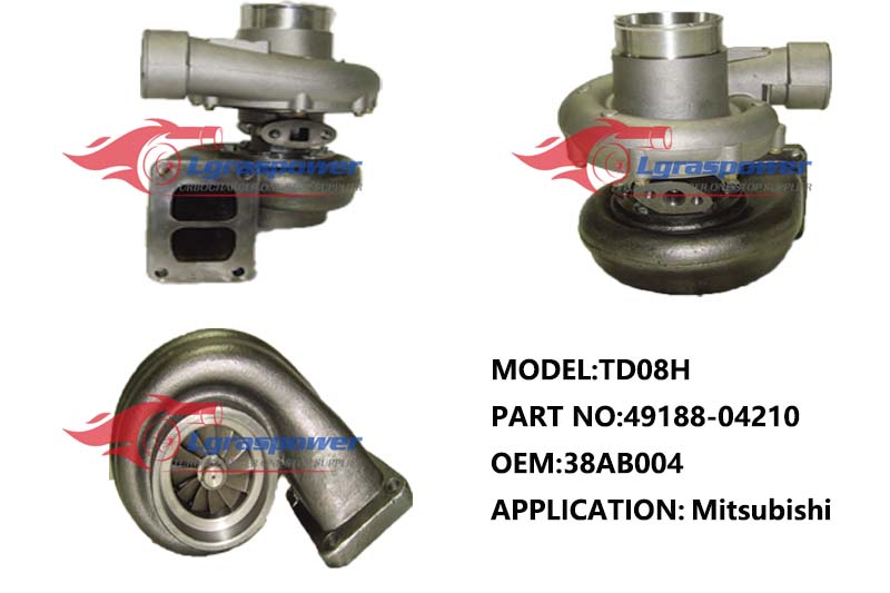 660,TD08H,49188-04210,38AB004,Turbo,Turbocharger