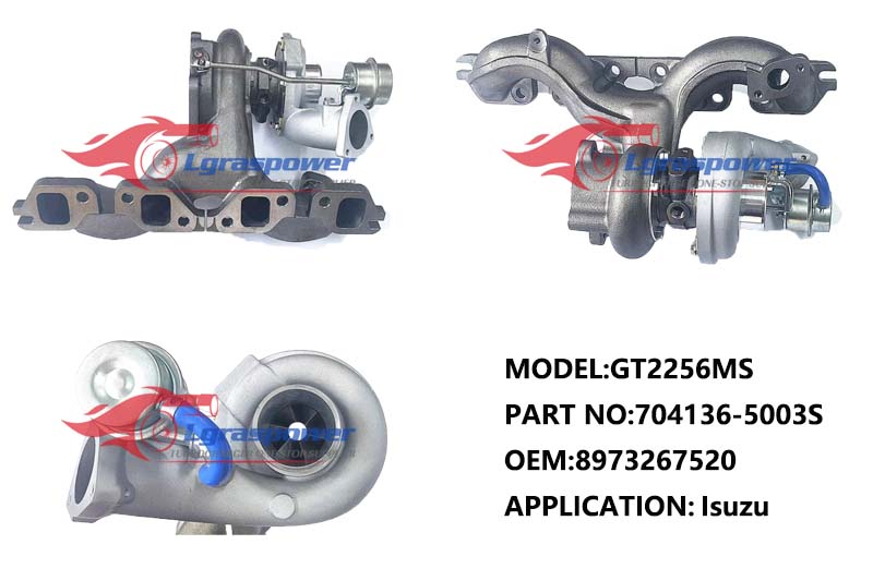 262,GT2256MS,704136-5003S,8973267520, 8972083520, 8972083521, 8971784860, 8-9732-675-20, 8-9720-835-20,Turbo,Turbocharger