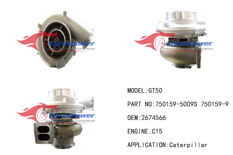 (中文) 1349 GT50 750159-5009S 750159-9 750159-5009, 750159-0009 2674566 C15 Turbo Turbocharge