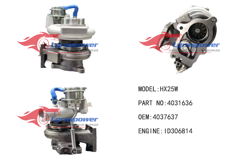 (中文) 1657 HX25W 4031636 4037637 ID306814 Turbo Turbocharge