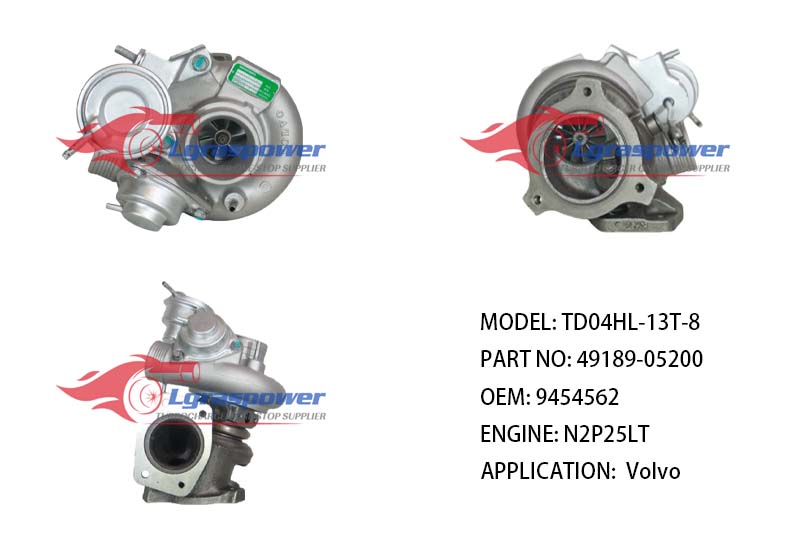 (中文) TD04HL-13T-8 49189-05200 9454562 N2P25LT  Volvo X-Country TURBO TURBOCHARGE