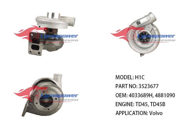 H1C 3523677 4033689, 4033689H, 4033803 4033689H, 4881090, 4881650, 4880591 TD45, TD45B Volvo Truck  TURBO TURBOCHARGE