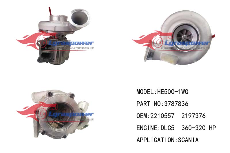 147 HE500-1WG 3787836 2210557 2197376 DLC5 360-320 TURBO TURBOCHARGE ...